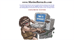 Desktop Screenshot of marinebarracks.com